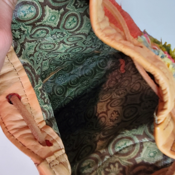 Hand Woven Leather Backpack - Picture 7 of 9